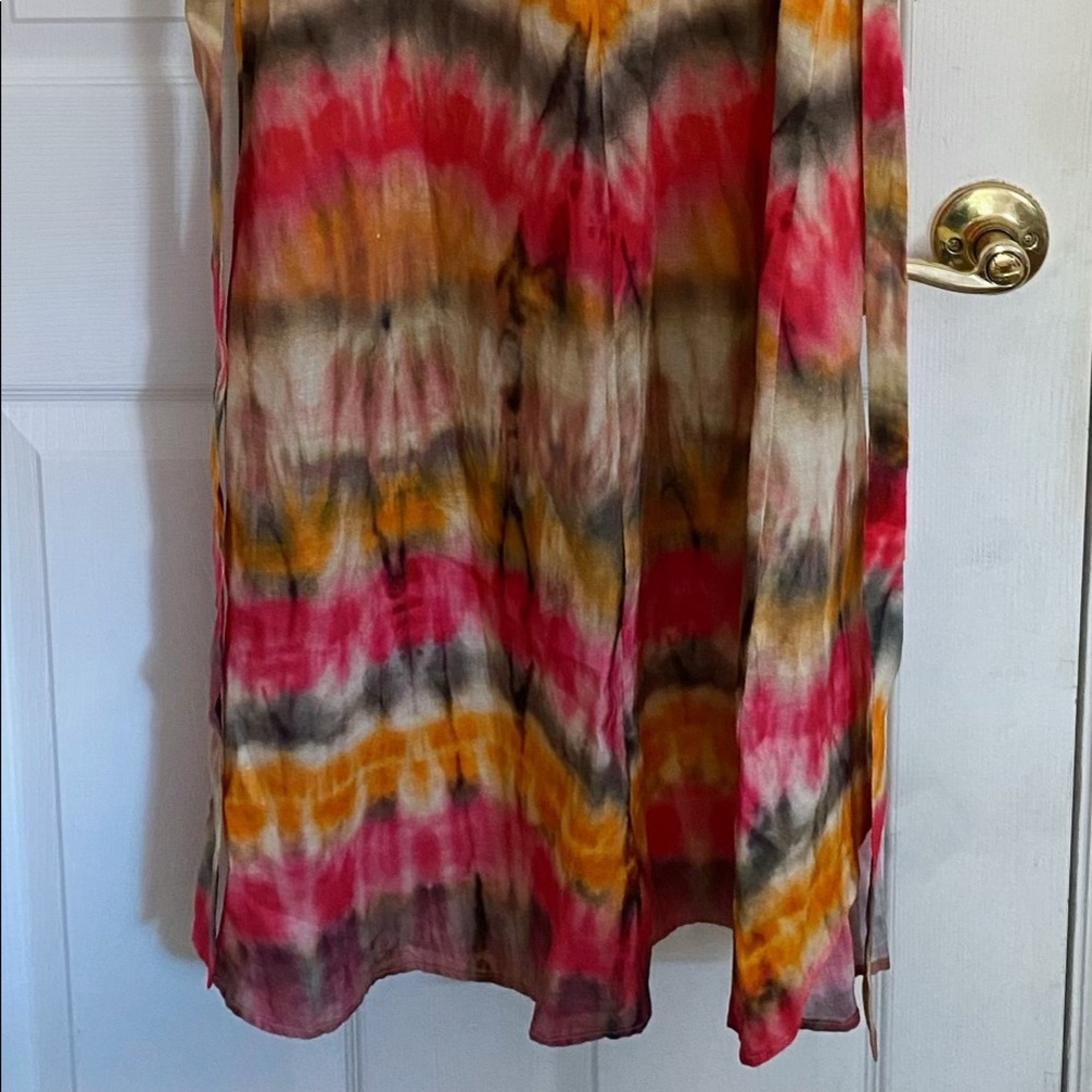 Zara Linen Midi Shirt Dress - Picture 3 of 7